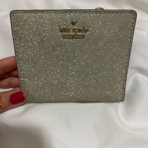 Kate spade glitter wallet
